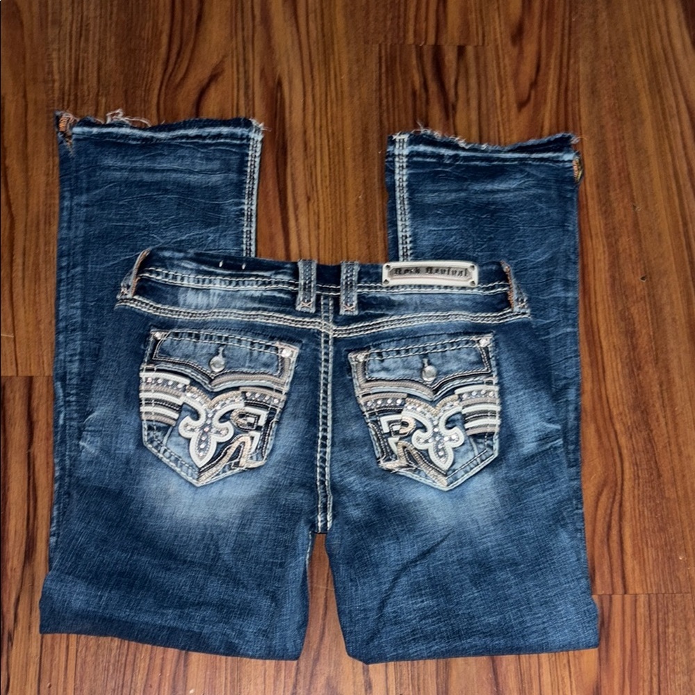 Rock Revival Blue Boot Cut Jeans